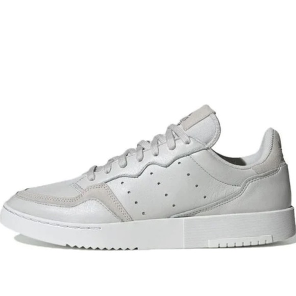 NWOB Adidas Supercourt in Grey Leather - Picture 3 of 12